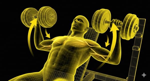 Press Inclinado Mancuernas